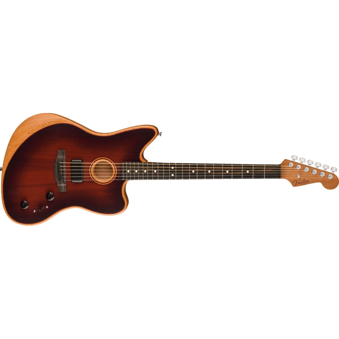 ACOUSTASONIC JAZZMASTER BOURBON BURST MAH EB WB