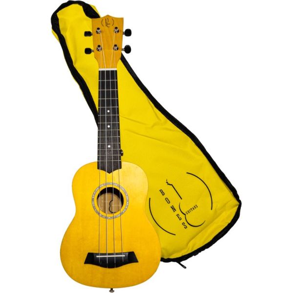 UKELELE SOPRANO BONES SP200S YW LINDEN AMARILLO...