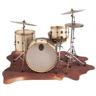 VEGAN COW BETSY RED BROWN 185x160