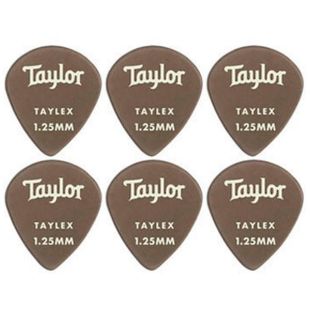 PICKS TAYLEX 651 1.25MM SMOKE GREY 6-PC