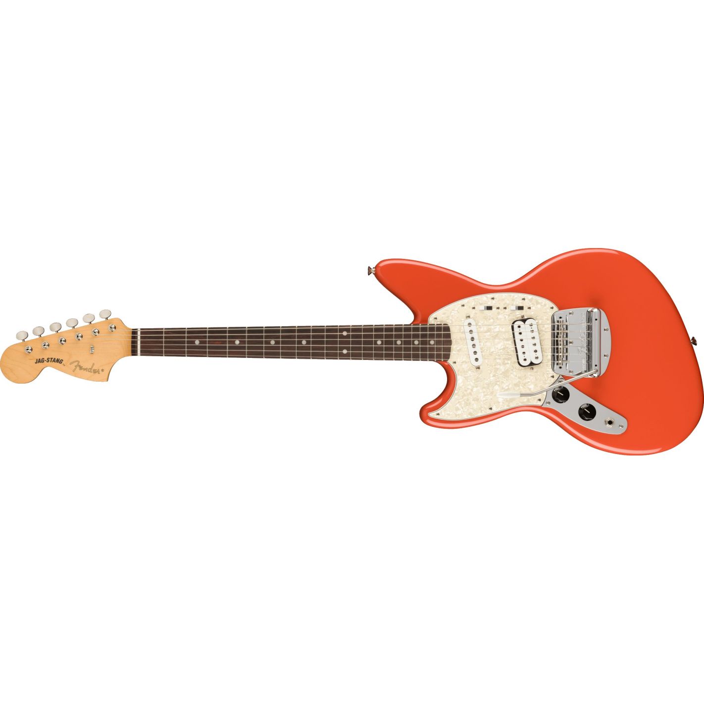 KURT COBAIN JAG-STANG LH RW FIESTA RED