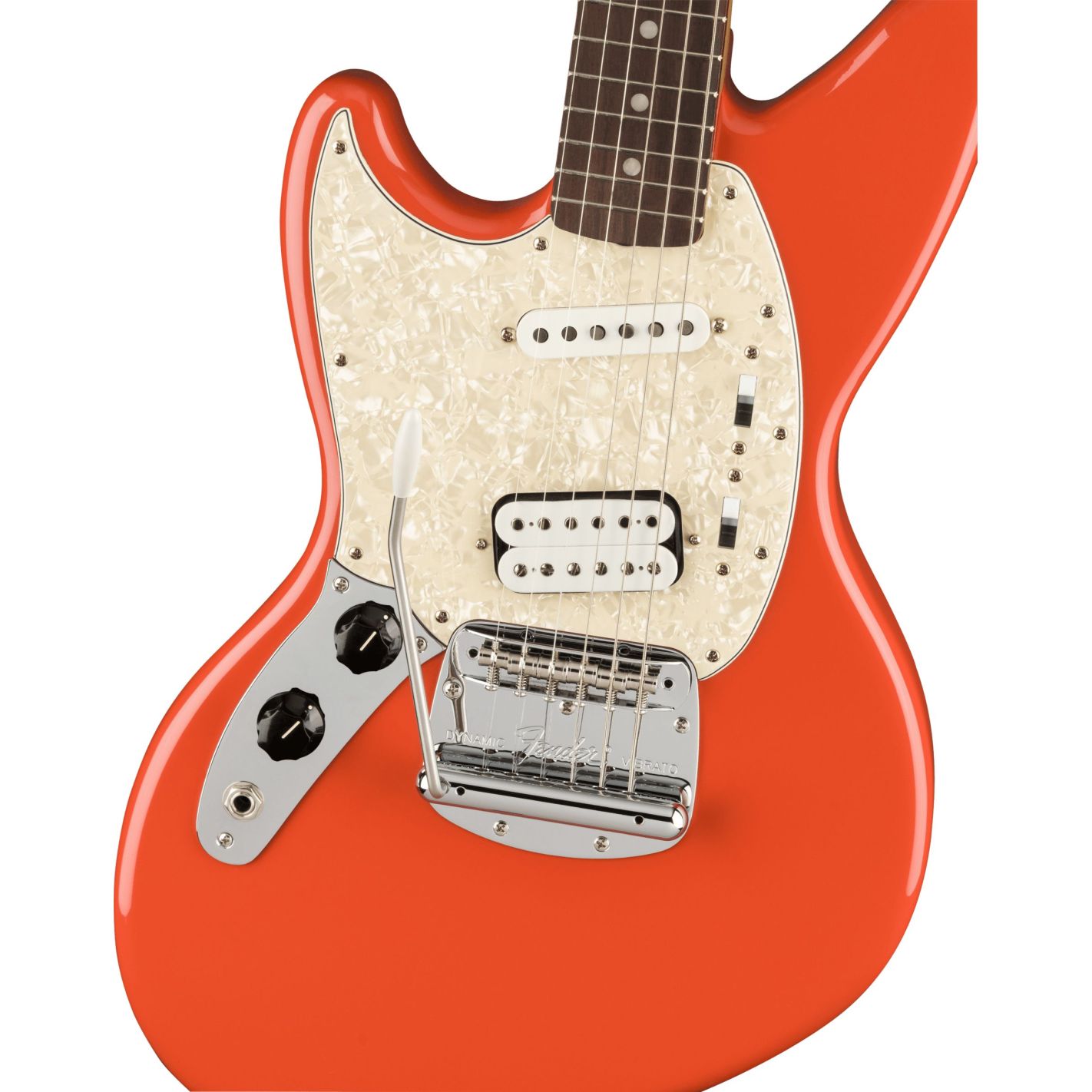 KURT COBAIN JAG-STANG LH RW FIESTA RED