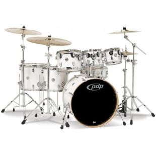 SHELLSET CONCEPT MAPLE 7-PIECE KIT PEARLESCENT WHITE