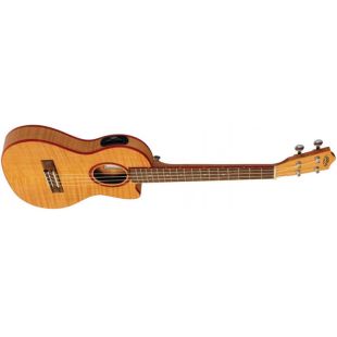 UKELELE TENOR THIN FM-CETT FLAME MAPLE ELECTRIFICADO
