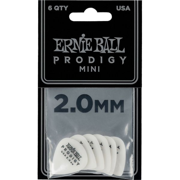 EB9203 PRODIGY PICKS 2.0 MM MINI WH