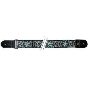 STRAP FOLKLORE JACQUARD GREEN WHITE