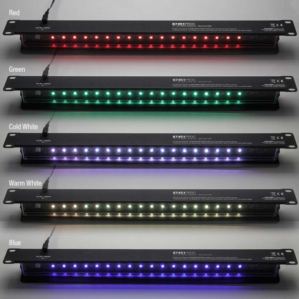 87451PROC RACK LIGHT LED COLOR