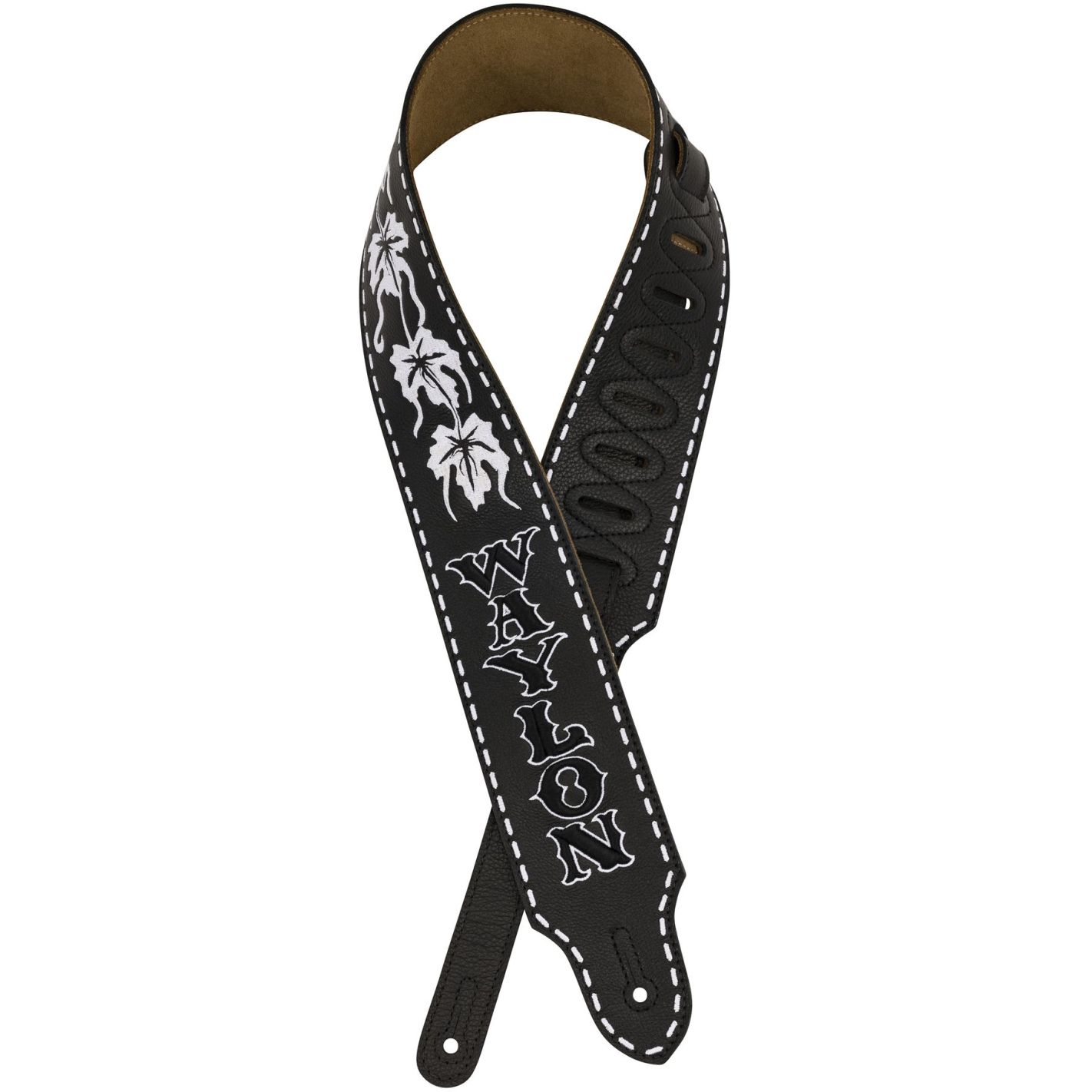 WAYLON JENNINGS LEATHER STRAP