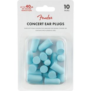 CONCERT EAR PLUGS 10 PAIR DNB