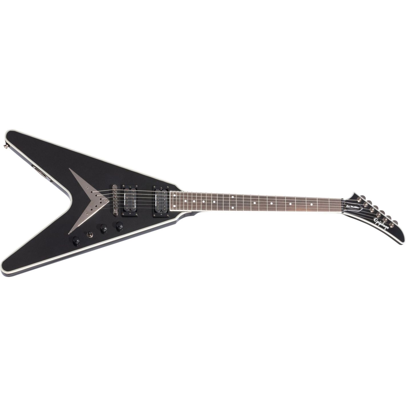 DAVE MUSTAINE FLYING V CUSTOM BLACK METALLIC