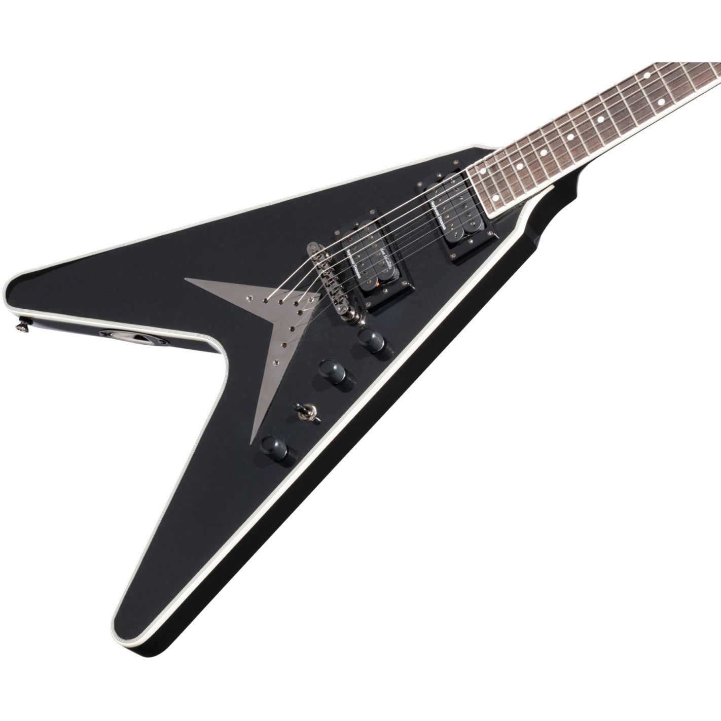 DAVE MUSTAINE FLYING V CUSTOM BLACK METALLIC