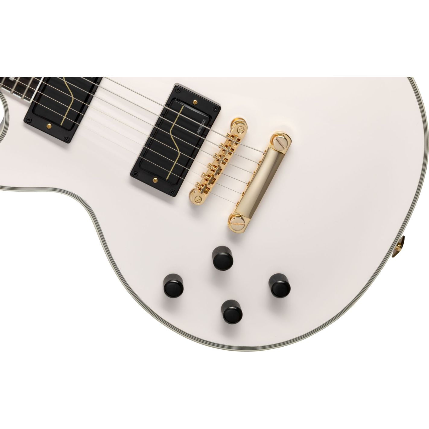 MATT HEAFY ORIGINS LES PAUL CUSTOM LH BONE WHITE