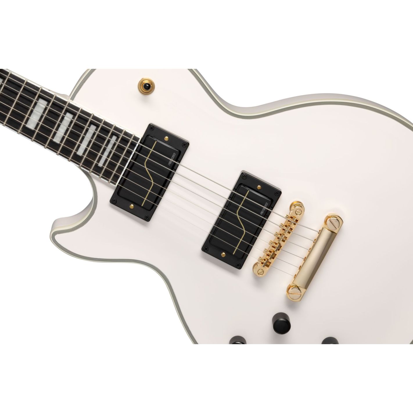 MATT HEAFY ORIGINS LES PAUL CUSTOM LH BONE WHITE