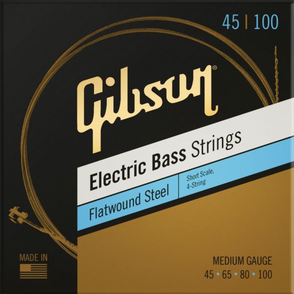 SHORT SCALE FLATWOUND EB STRINGS MEDIUM