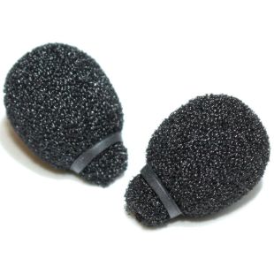 MINIATURE LAVALIER FOAM BLACK