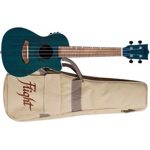 UKELELE CONCERT DUC-380CEQ GEMSTONE ELECTROACUSTICO TOPAZ