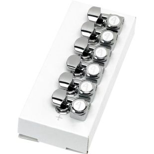 LOCKING TUNERS LEFT-HANDED POLISHED CHROME