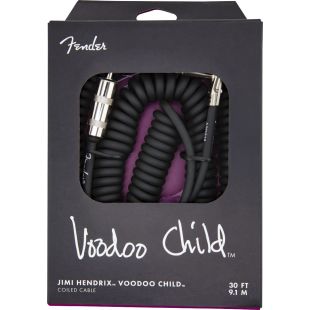 JIMI HENDRIX VOODOO CHILD CABLE BLACK 30FT