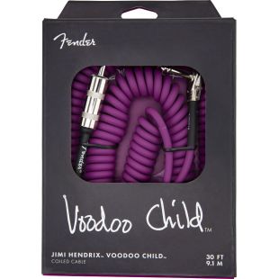 JIMI HENDRIX VOODOO CHILD CABLE PURPLE 30FT