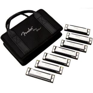 BLUES DELUXE HARMONICA 7 PACK