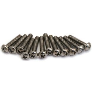 PICKUP SWITCH SCREWS CHROME