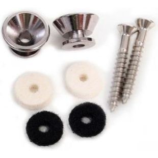 STRAP BUTTON CHROME KIT