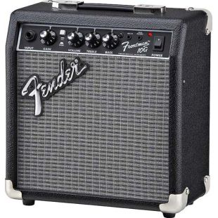 Fender Frontman - Amplificador de guitarra eléctrica 10G con cable de  instrumento y púa