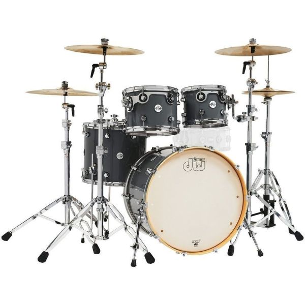 DESIGN SERIES 4PC DRUM SET STEEL GRAY