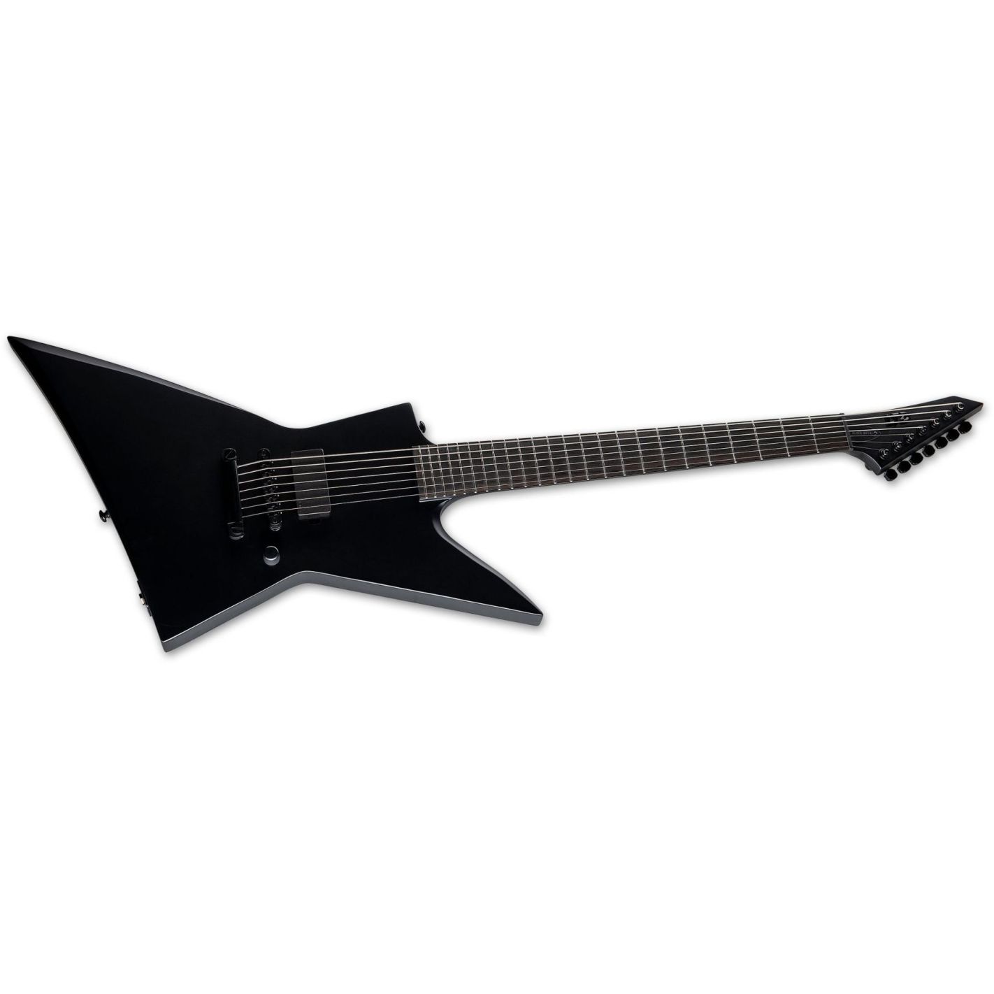 EX-7 BARITONE BLACK METAL 7 CUERDAS BLACK SATIN