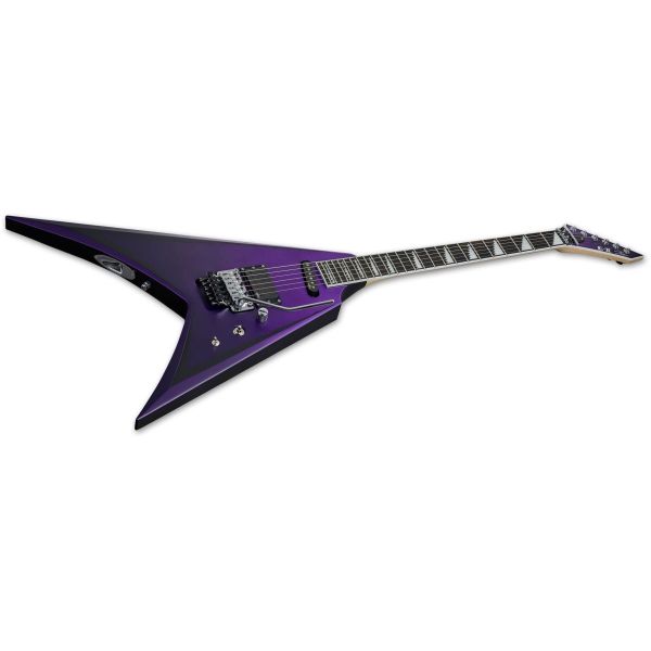E-II ALEXI RIPPED PURPLE FADE SATIN RIPPED...