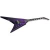 E-II ALEXI RIPPED PURPLE FADE SATIN RIPPED PINSTRIPES