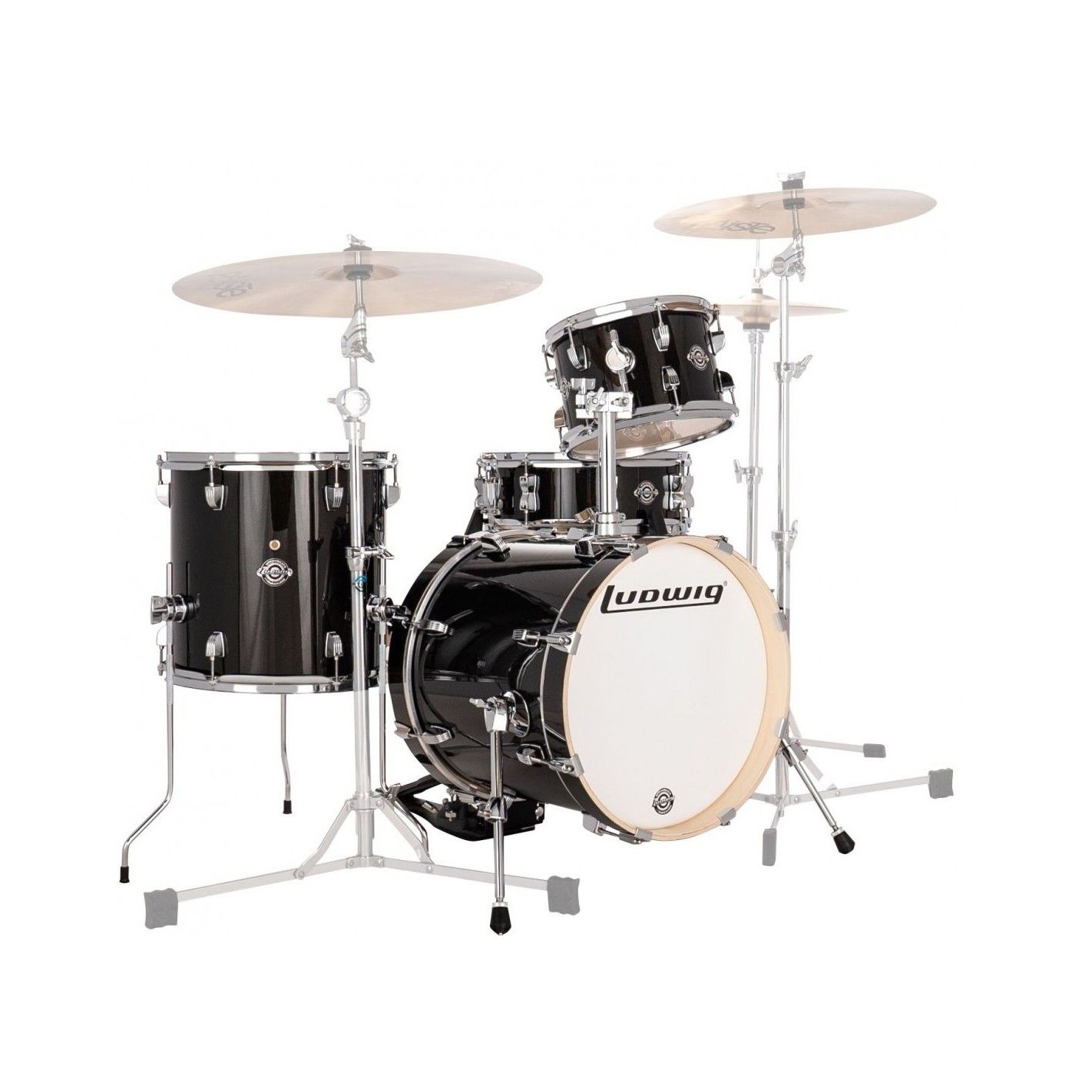 LC2791 BREAKBEATS 4PC BD16 BLACK SPARKLE