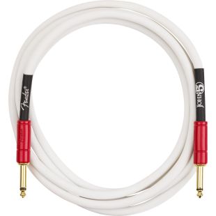 JOHN 5 10 INST CABLE WHT-RD