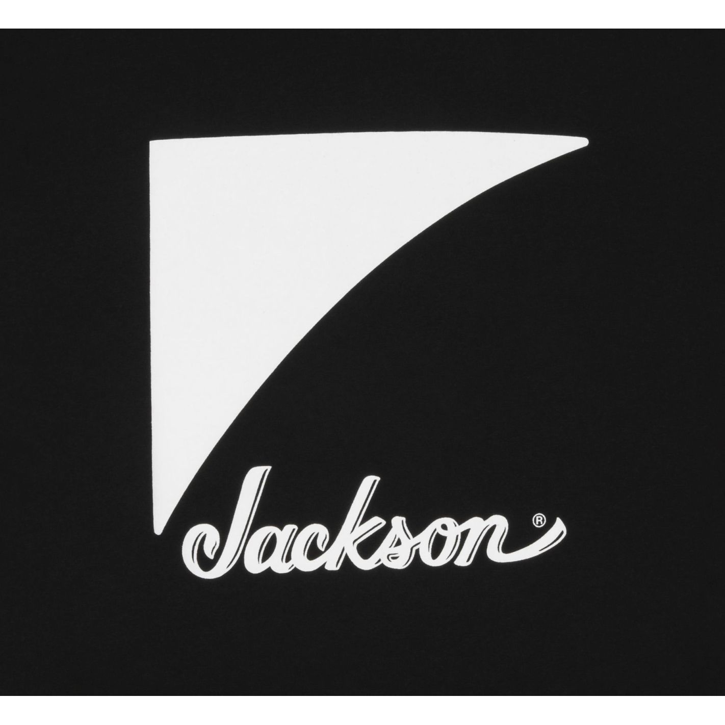 JACKSON FIN LOGO T BLK XL