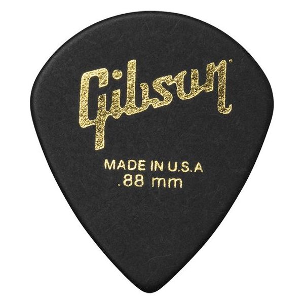 MODERN GUITAR PICKS 6 PACK BLACK .88MM
