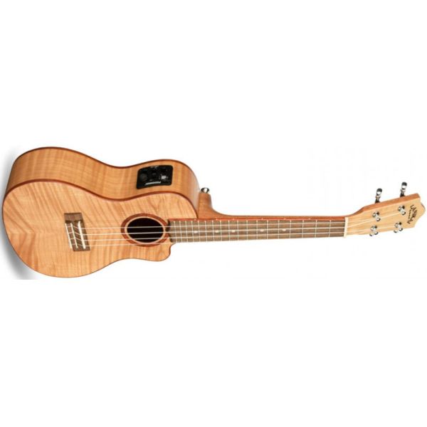 UKELELE CONCERT FM-CEC FLAME MAPLE ELECTRIFICADO