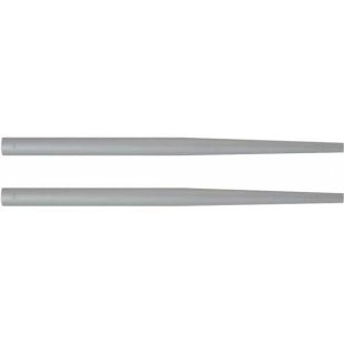 MTS MEDIUM TAPER COVERS PAIR SILVER