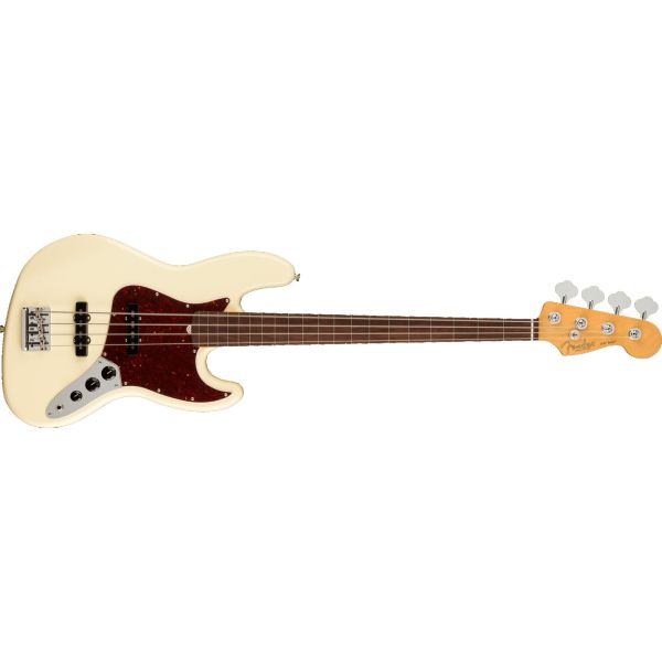 AMERICAN PROFESSIONAL II JAZZ BASS FRETLESS RW...