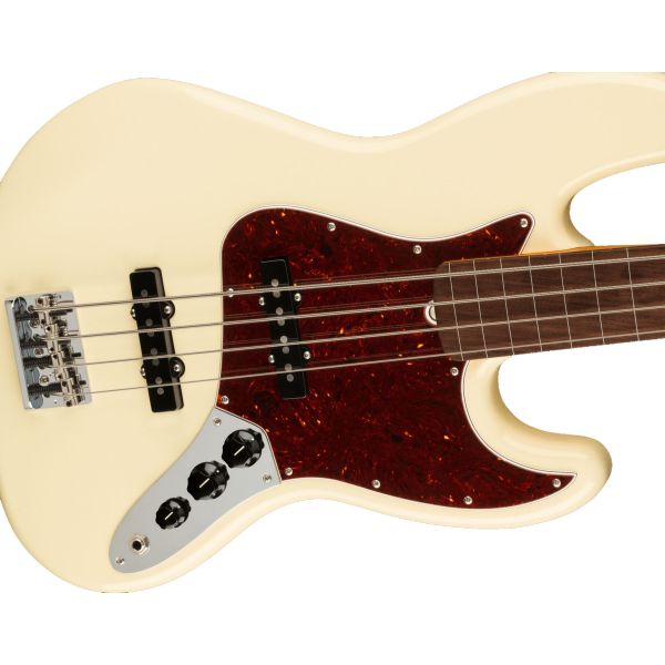 AMERICAN PROFESSIONAL II JAZZ BASS FRETLESS RW...