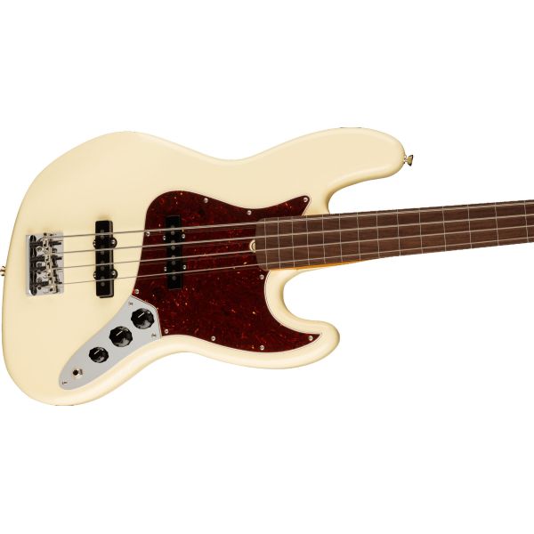 AMERICAN PROFESSIONAL II JAZZ BASS FRETLESS RW...