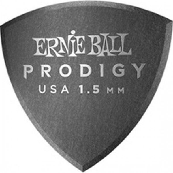 EB9332 PRODIGY PICKS 1.5 MM LARGE SHIELD BK