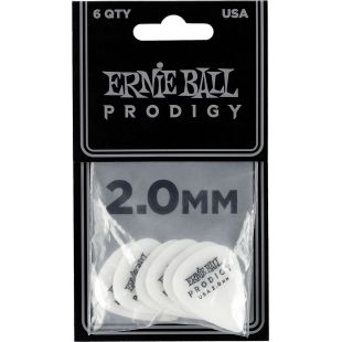 EB9202 PRODIGY PICKS 2.0 MM STD WH