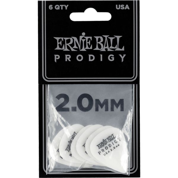 EB9202 PRODIGY PICKS 2.0 MM STD WH