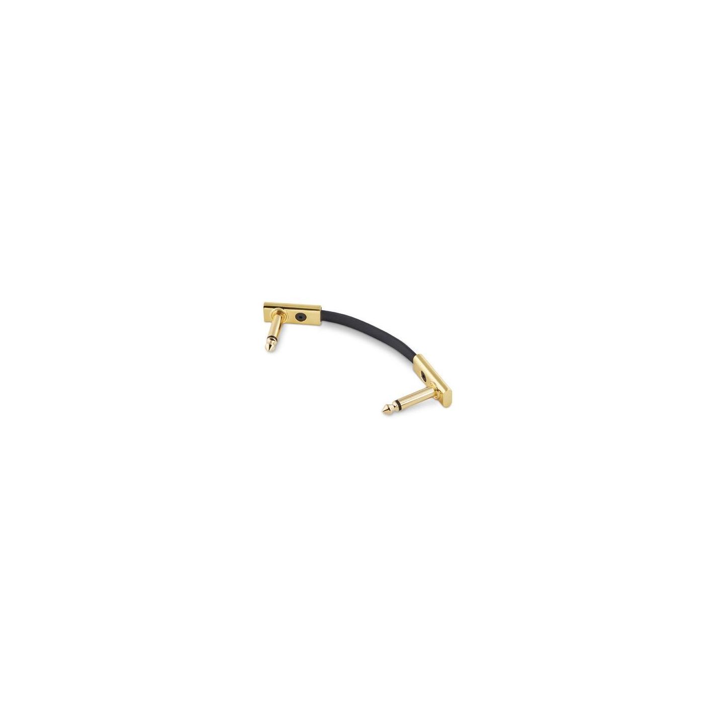 FLAT PATCH CABLE GOLD 5 CM