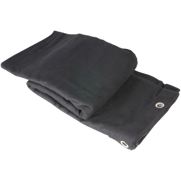 STAGE CURTAIN 3X3M BK