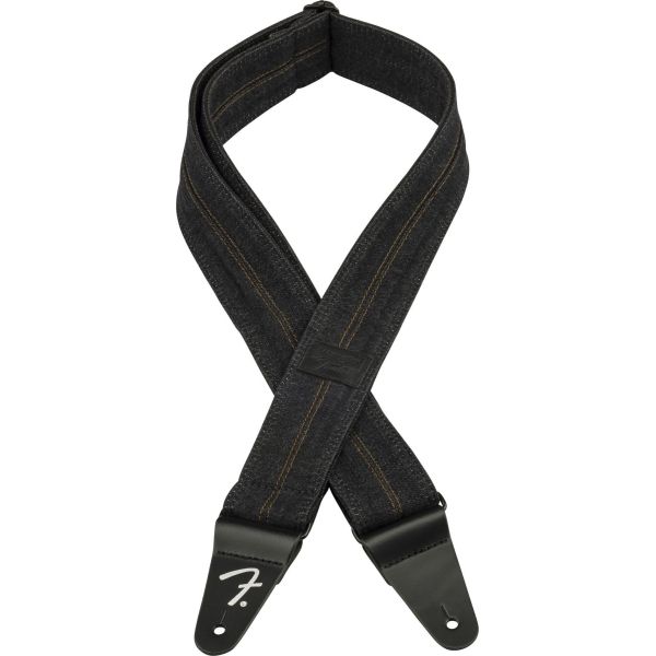 WRANGLER x FENDER DENIM STRAP BLACK STITCH