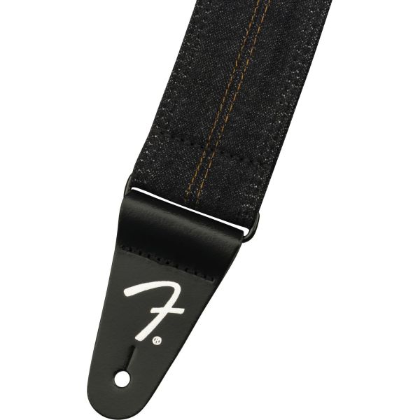 WRANGLER x FENDER DENIM STRAP BLACK STITCH