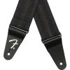 WRANGLER x FENDER DENIM STRAP BLACK STITCH