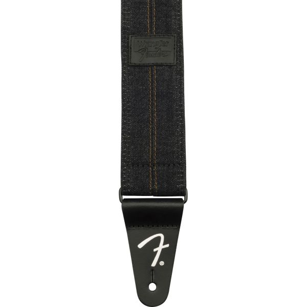 WRANGLER x FENDER DENIM STRAP BLACK STITCH