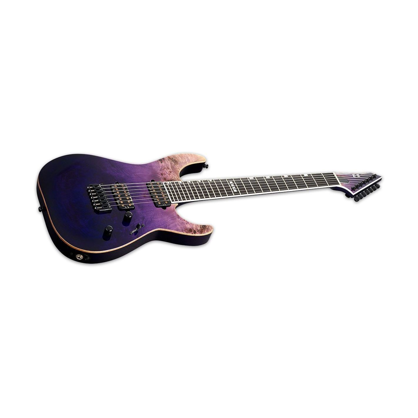 E-II M-II 7 NT PURPLE NATURAL FADE 7 CUERDAS